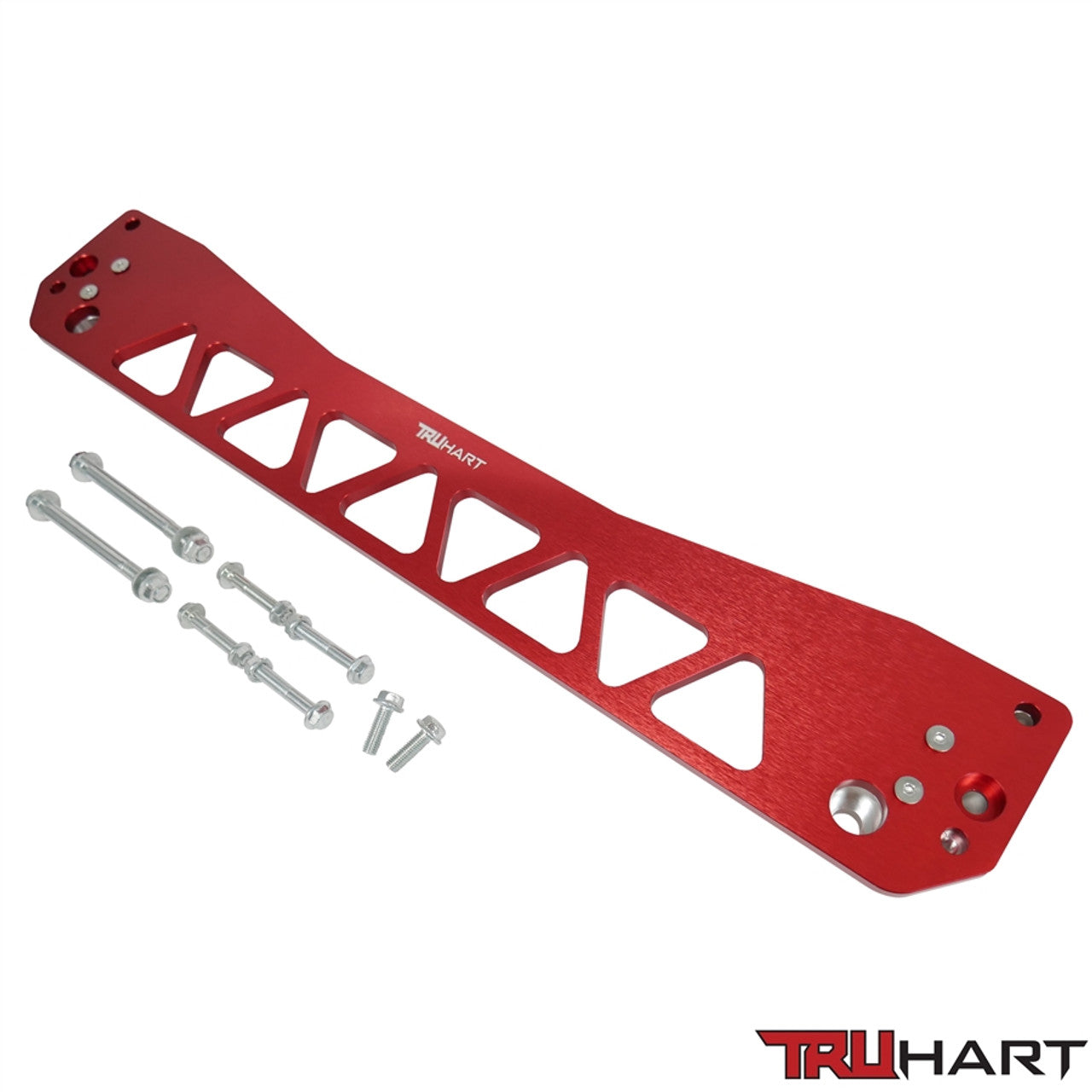 TruHart Rear Red Subframe Brace for 1996-2000 Honda Civic