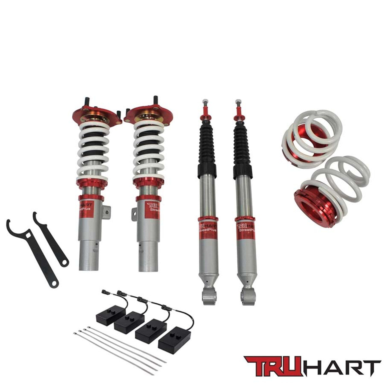 TruHart Streetplus Coilovers w/ ADS Modules 2017-2024 Honda Civic Si