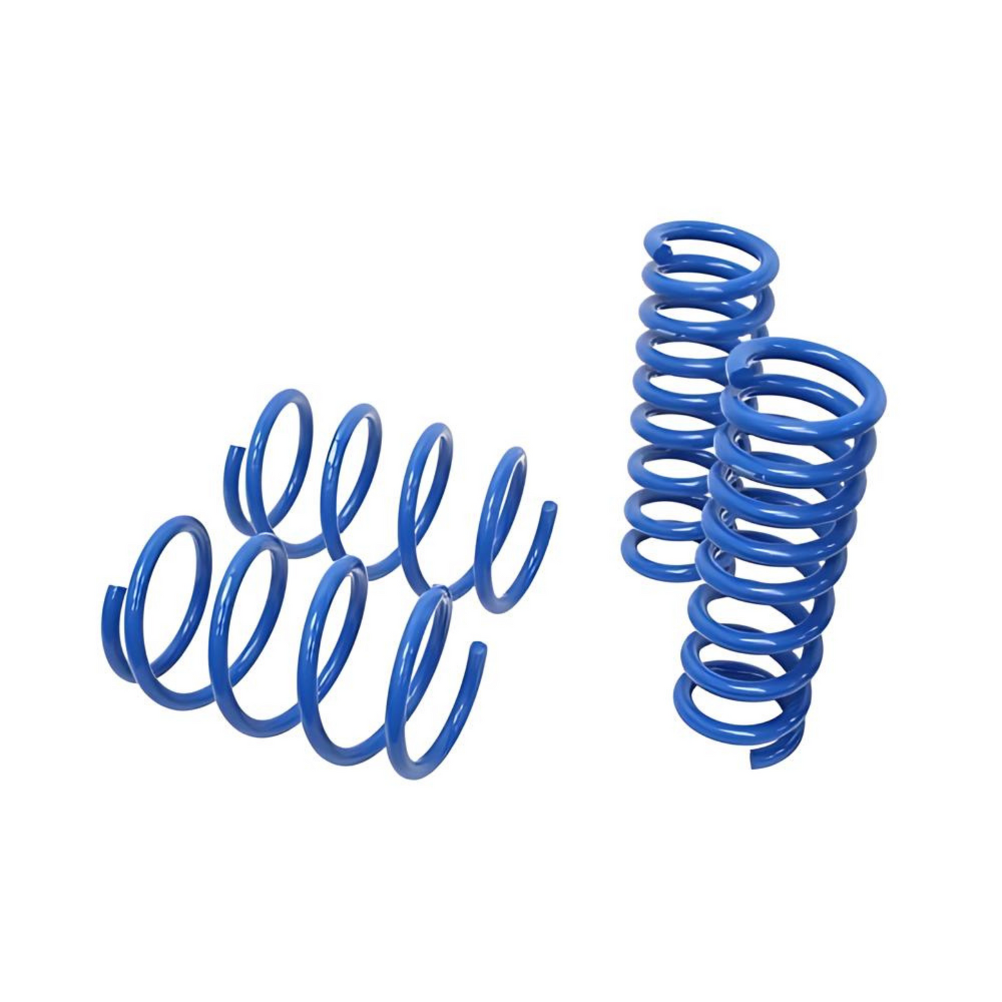 Manzo Front/Rear Street-Version Lowering Springs Kit For 08-14 Mercedes Benz C-Class W204