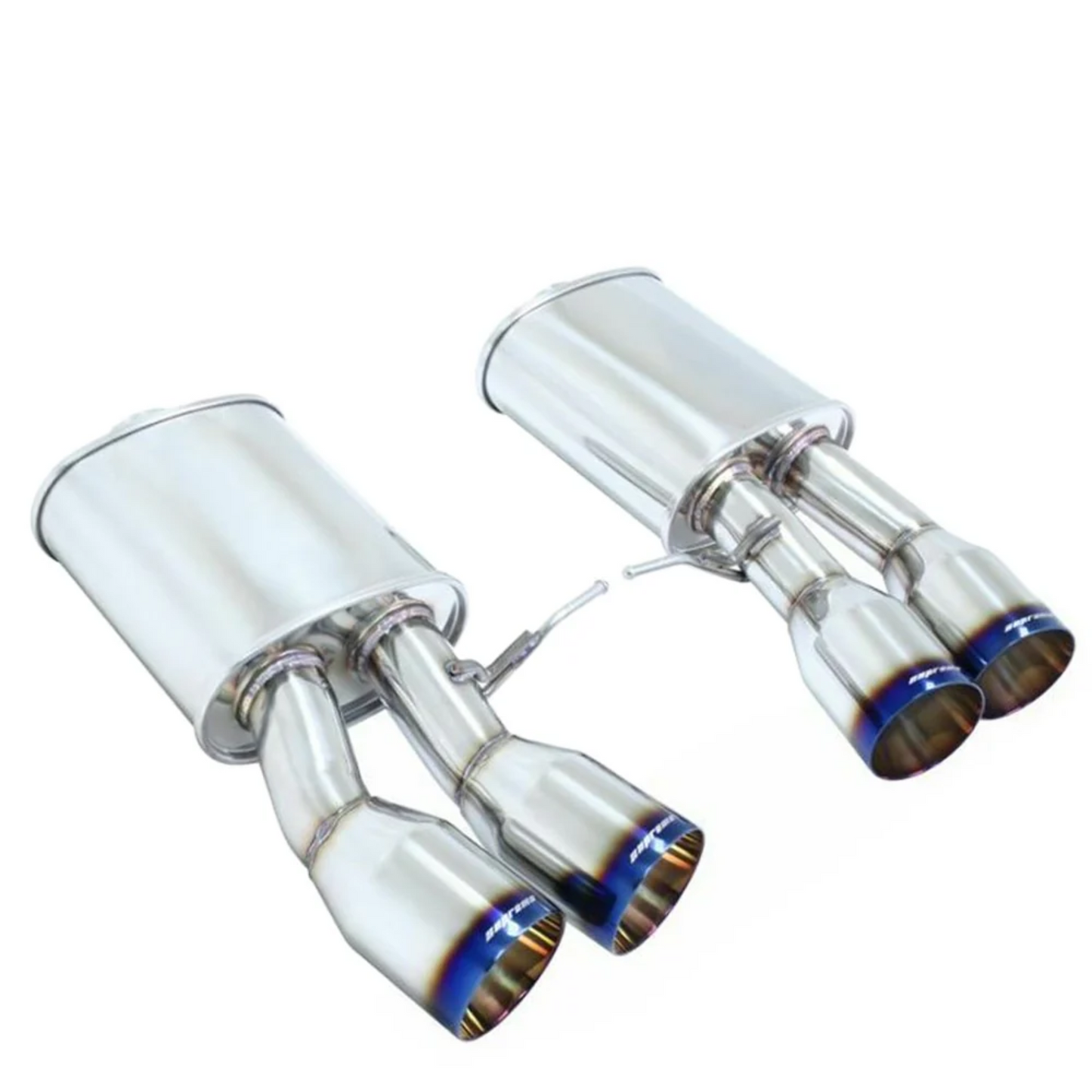 Megan Racing Supremo Axle Back Exhaust System Burnt Tip for BMW M6 F13/M6 Gran Coupe F06