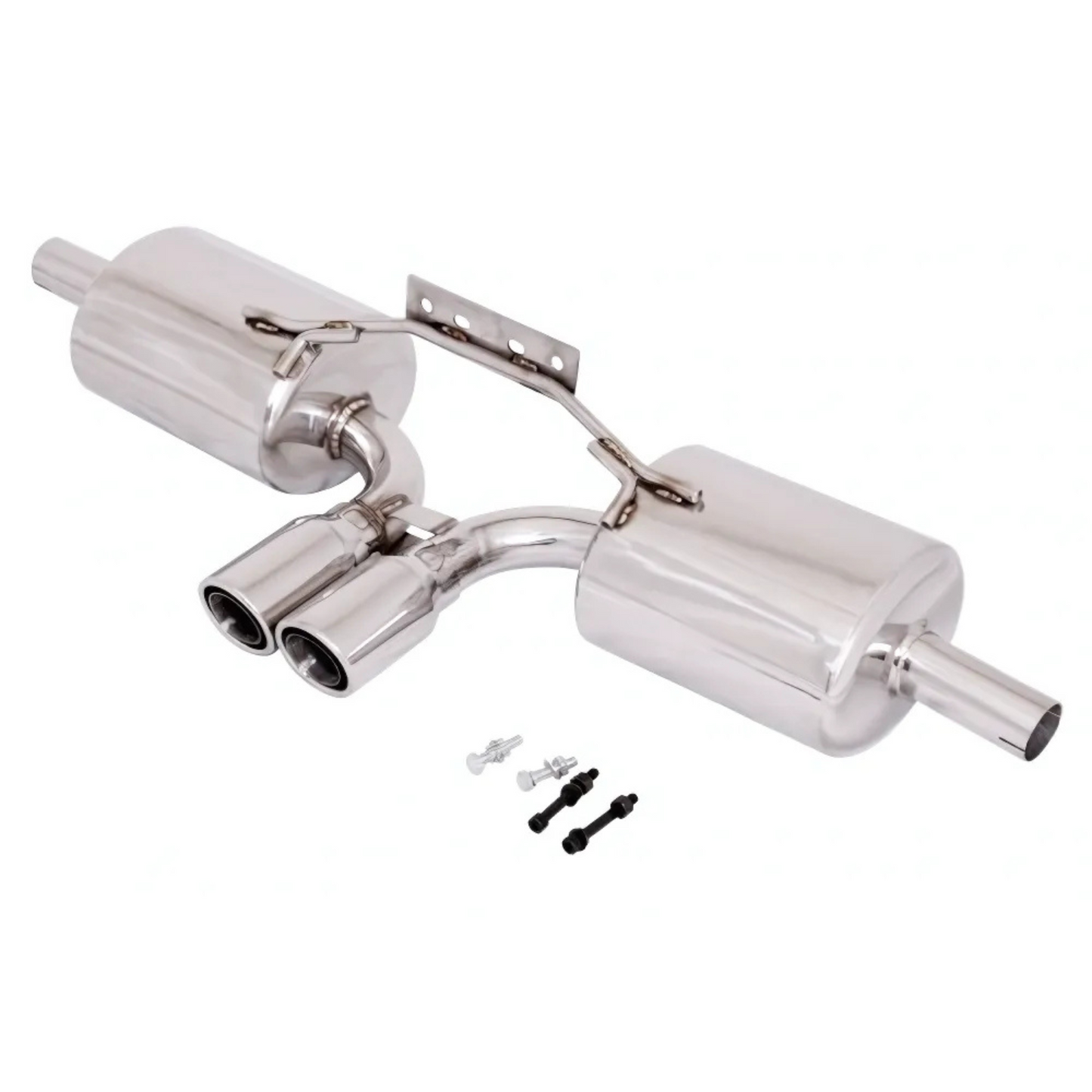 Manzo Stainless Steel Axleback Exhaust System for 1997-2004 Porsche Boxster 986 / S