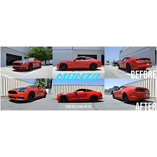 Manzo MZ Series 30-Way Coilover Lowering Springs For 15-23/24+ Ford Mustang (S550 S650)