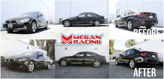 Megan Racing Euro Lowering Springs Kit For BMW 3-Series Sedan 4DR RWD AWD F30