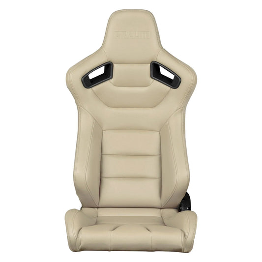 BRAUM Elite Sport Seats (Reclining - Beige Leatherette) BRR1-BGBW