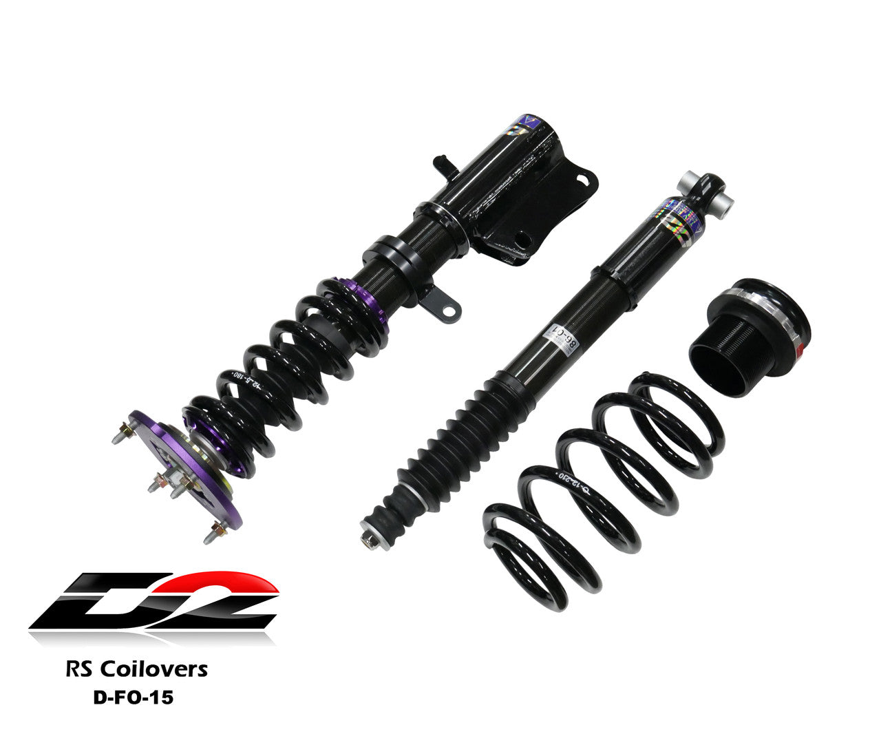 D2 Racing RS Coilovers for 2005-2014 Ford Mustang