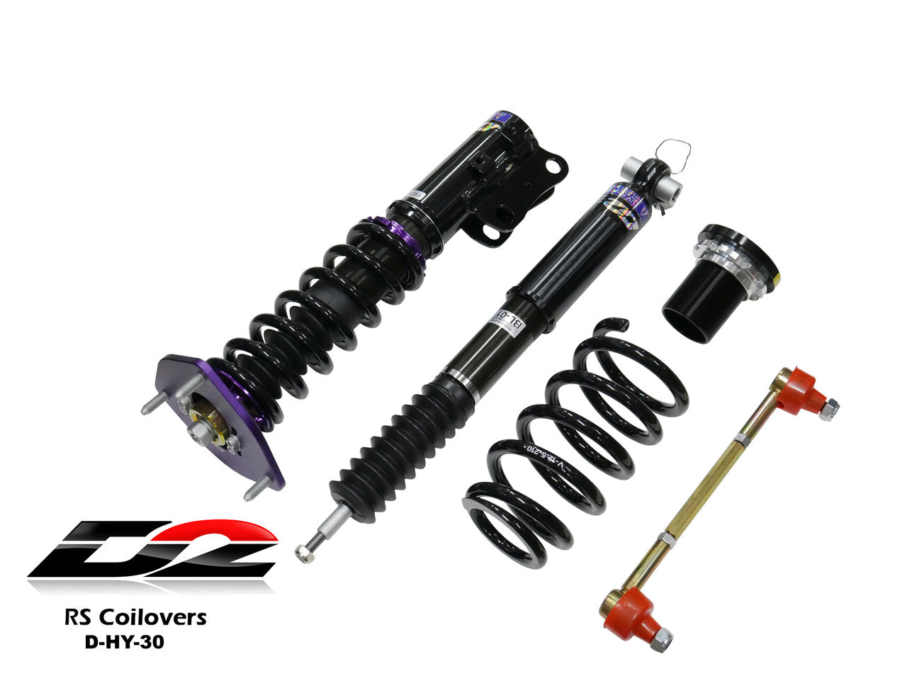 D2 Racing RS Coilovers for 2015-2019 Hyundai Sonata / 2016-2019 Kia Optima