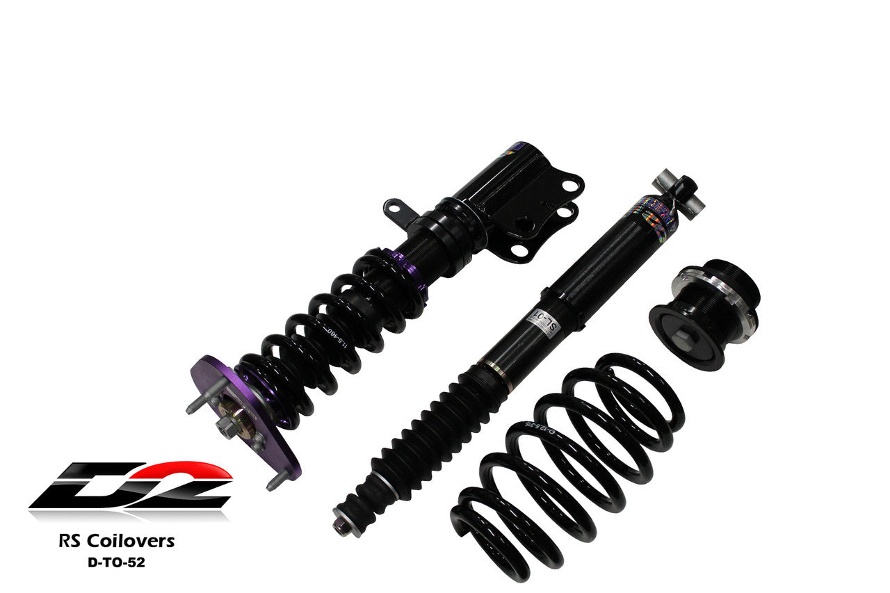 D2 Racing RS Coilovers for 2010-2015 Toyota Prius