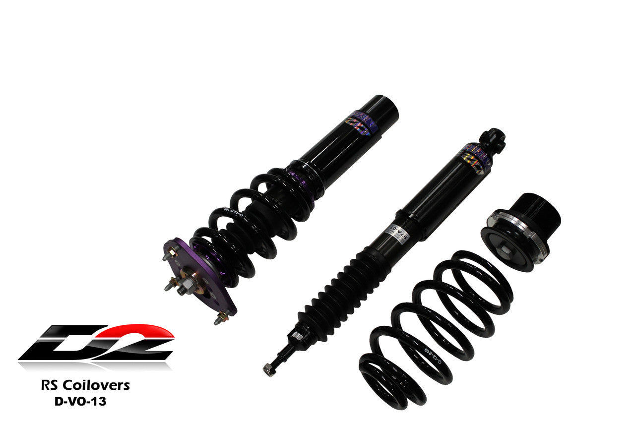 D2 Racing RS Coilovers for 2006-2014 Volkswagen Golf/ 05-18 Jetta/ 12-19 Beetle/ 06-15 Audi A3
