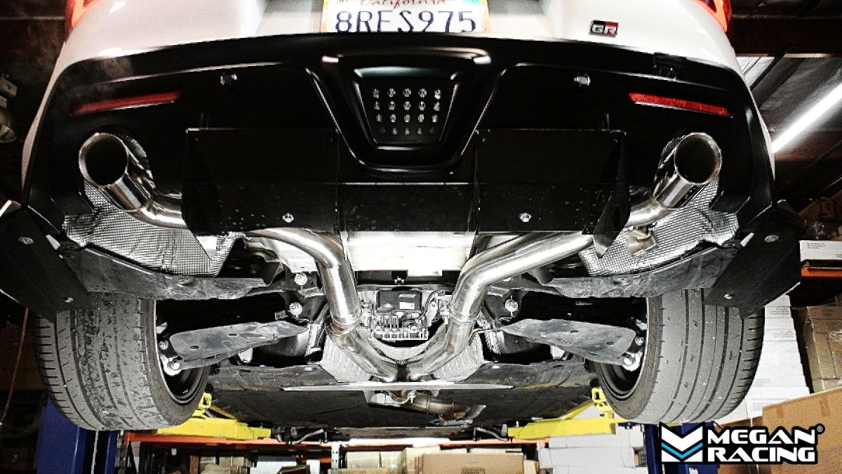 Megan Racing for Toyota Supra 19+ OE Type Dual Exit Exhaust System (3.0L 6-Cyl) - MR-CBS-TS20-OE-M+R