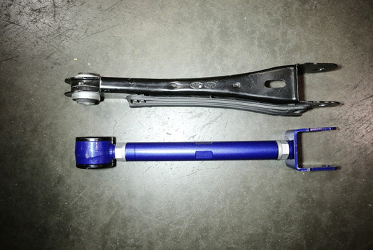 Megan Racing Adjustable Rear Trailing Arm (Front Lower, Polyurethane) for Kia Stinger 18+ CK/19+ G70 IK