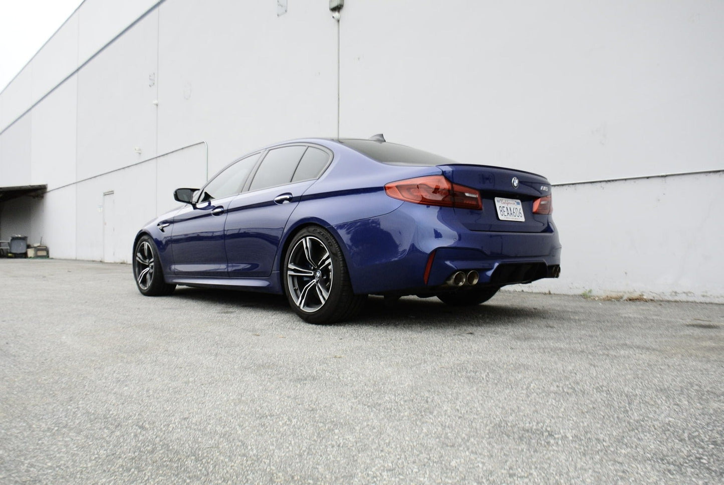 Megan Racing Supremo Stainless Axle Back Exhaust System+Quad Burnt Tip For 18+ BMW M5 F90
