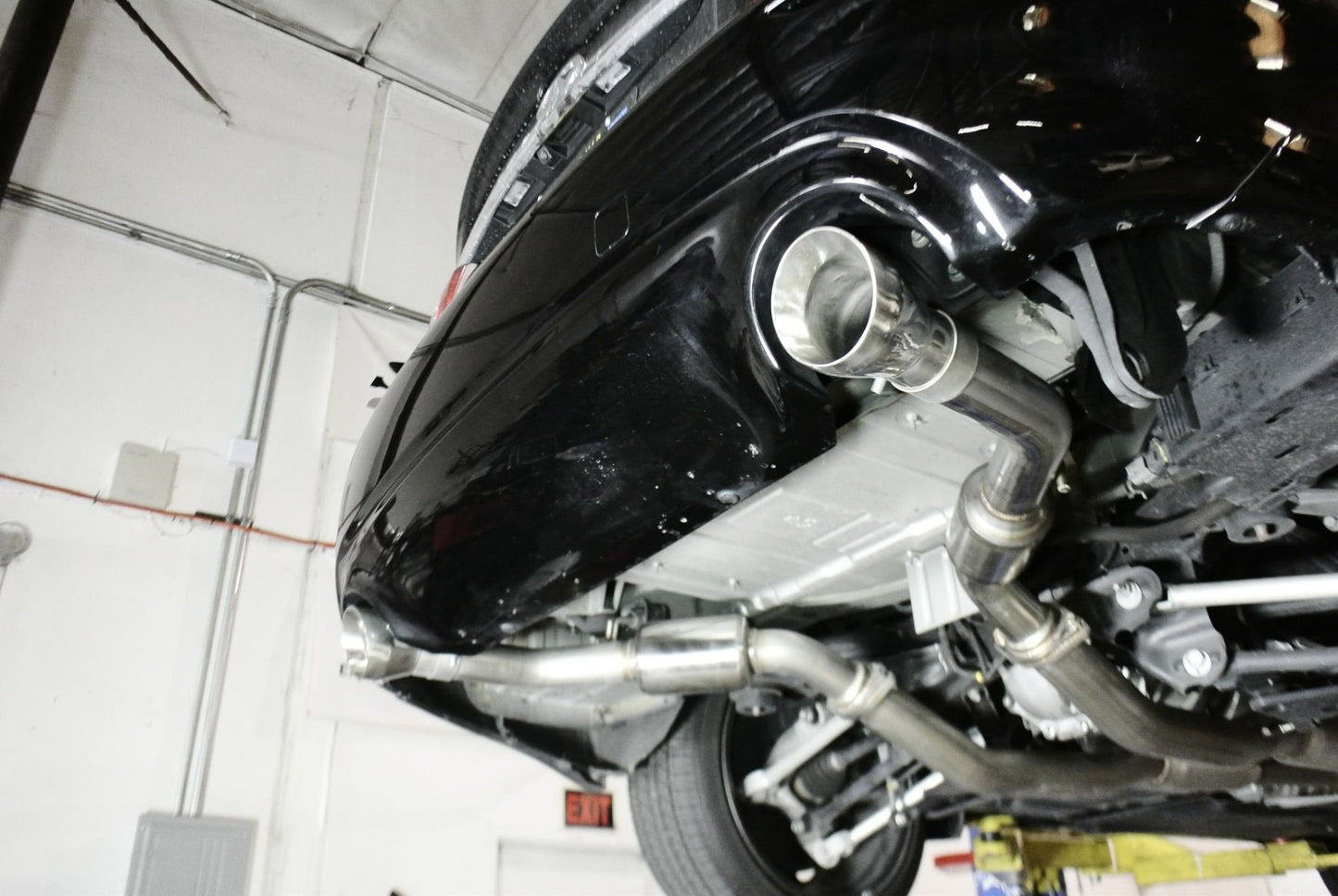 Megan Racing Cat-Back Exhaust System with Burnt Blue Tips for Infiniti Q50 2016+ (3.0 Twin Turbo)