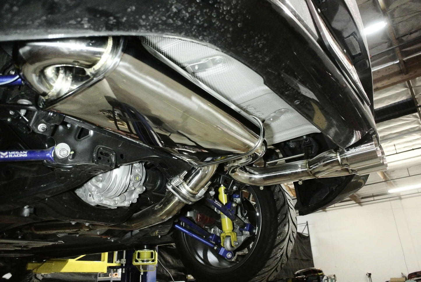 Megan Racing V2 Stainless Steel Axle-Back Exhaust System+Dual Tips For 16+ Mazda MX-5 Miata ND