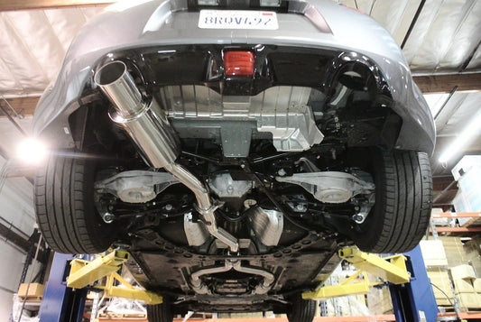 Megan Racing 4.5" Single Tips Stainless Cat-Back Exhaust System for 09-21 Nissan 370Z Z34
