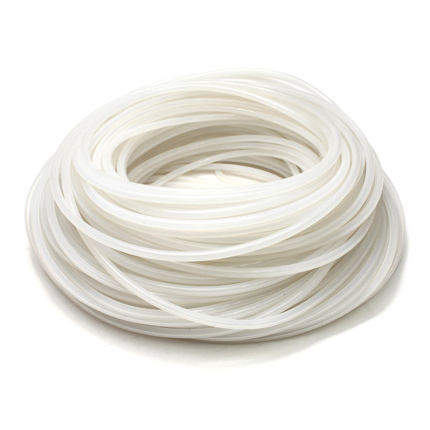 HPS 1/2 inch 13mm ID Clear High Temp Silicone Vacuum Hose Tubing - 100 Feet Roll