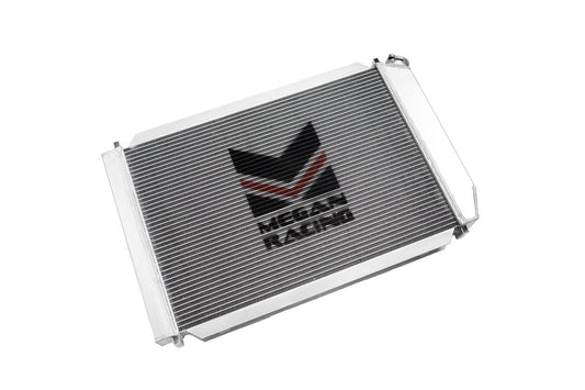 Megan Racing Performance 2-Row Front Radiator For 1979-1993 Ford Mustang MT 3rd Gen