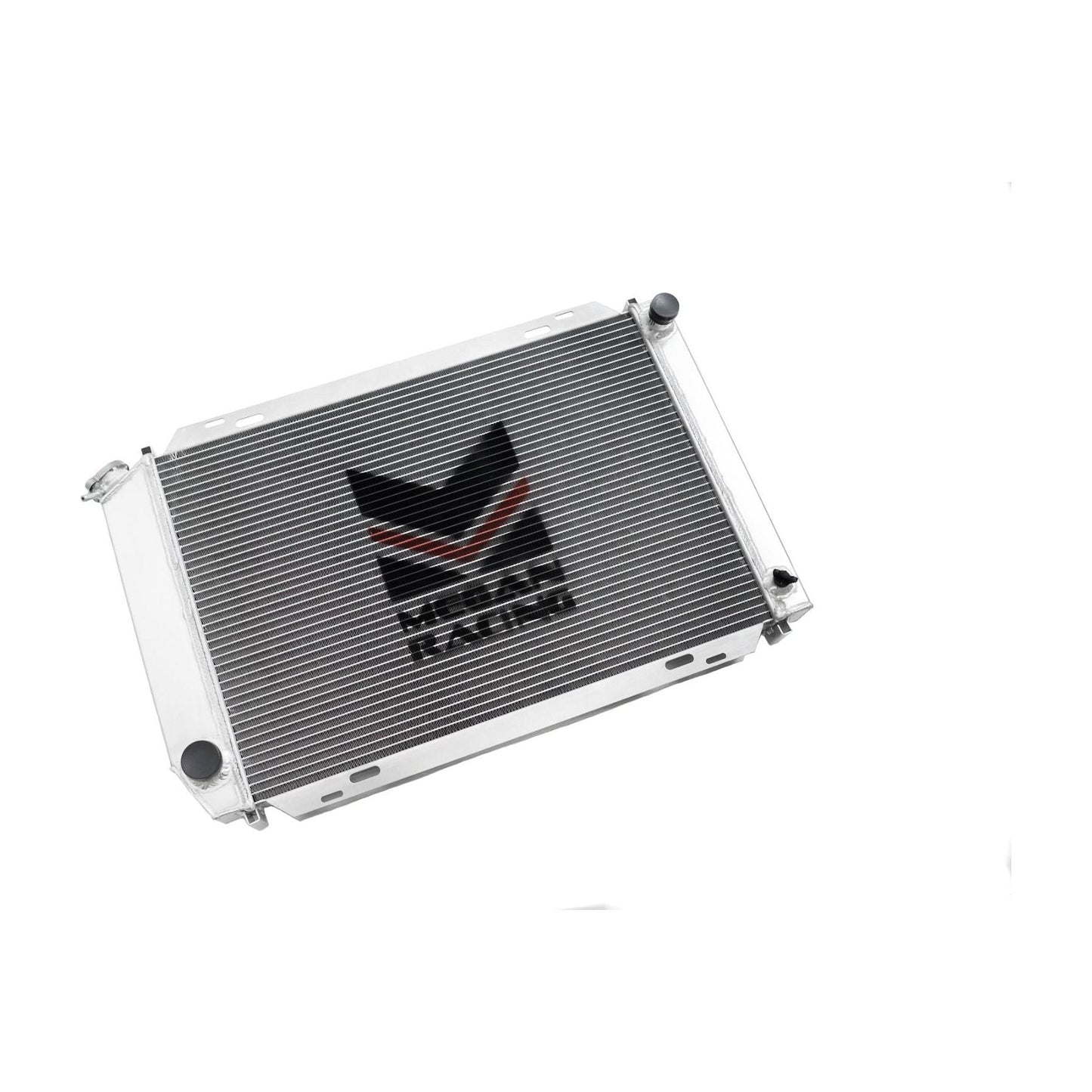 Megan Racing Performance 2-Row Front Radiator For 1979-1993 Ford Mustang MT 3rd Gen