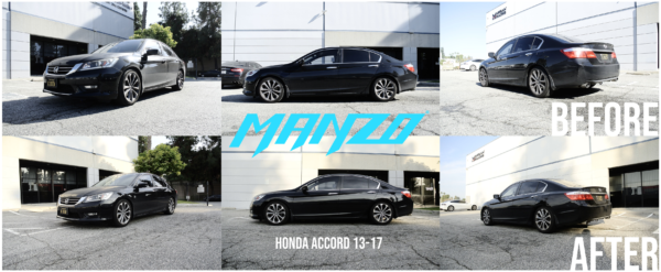 Manzo MZ Series 30-Way Coilover Lowering Springs For 15-19 Acura TLX FWD/13-18 Honda Accord