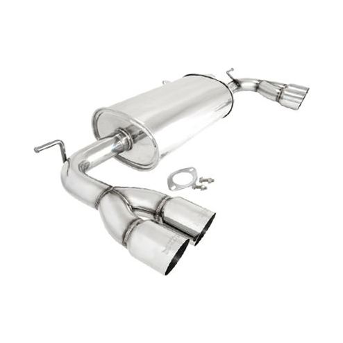 Megan Racing Turbo Type Cat-Back Exhaust System with Stainless Steel Tips for 2009–2016 Hyundai Genesis Coupe 2.0T