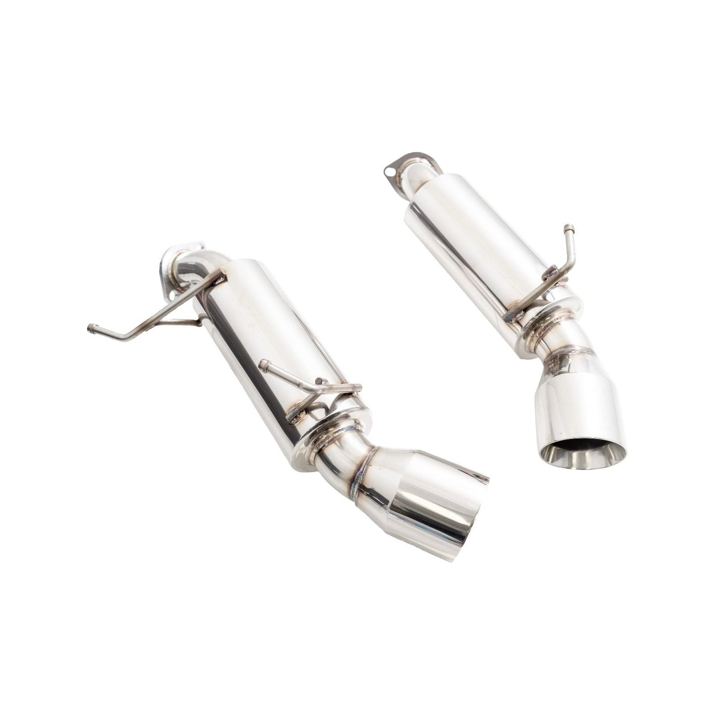 Megan Racing Dual Canister Exhaust System for 2008–2013 Infiniti G37 Coupe / 2014–2015 Infiniti Q60 Coupe — LW-ABE-IG08