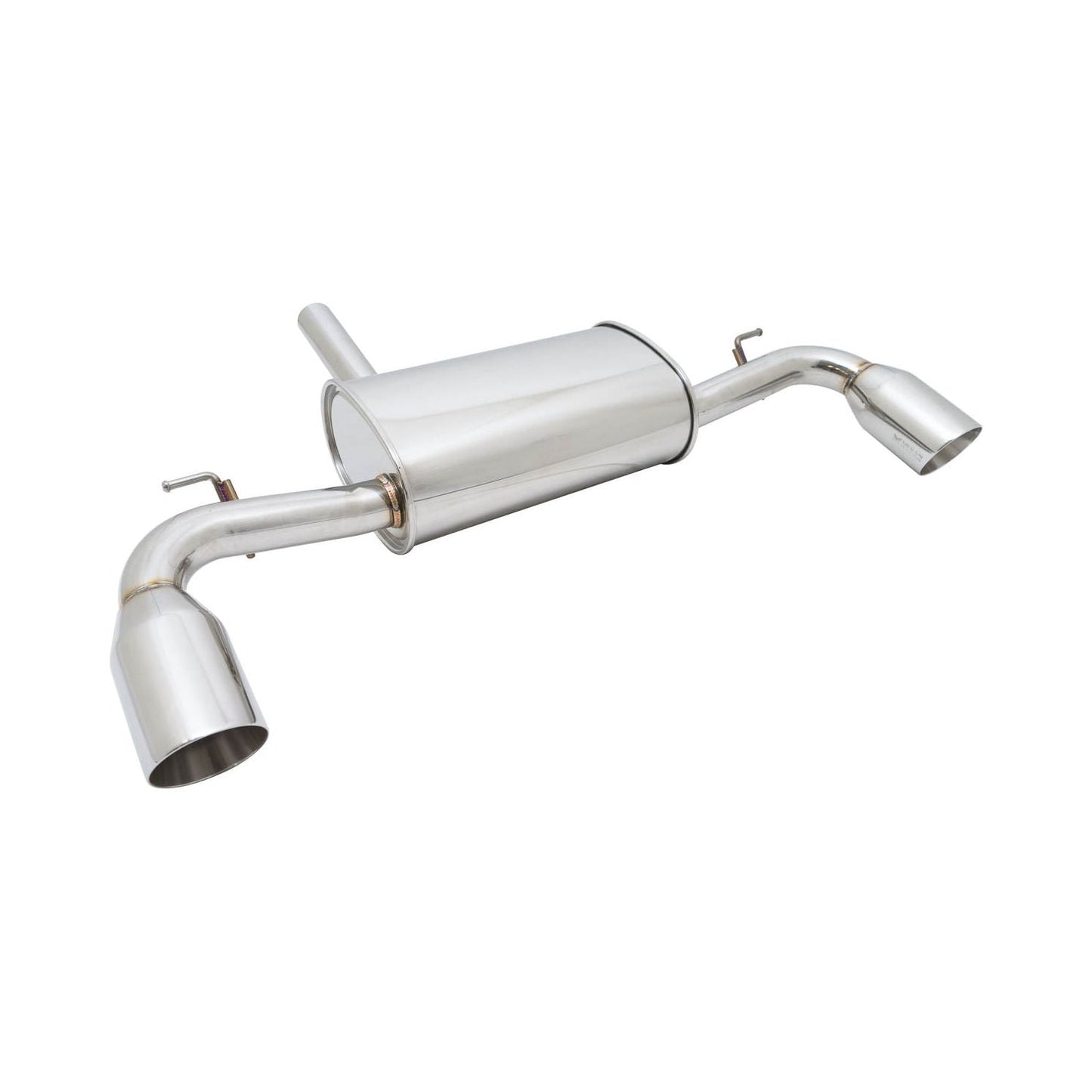 Megan Racing RS Axle-Back Exhaust System 4" Rolled Tips For 11-16 Cooper Countryman R60
