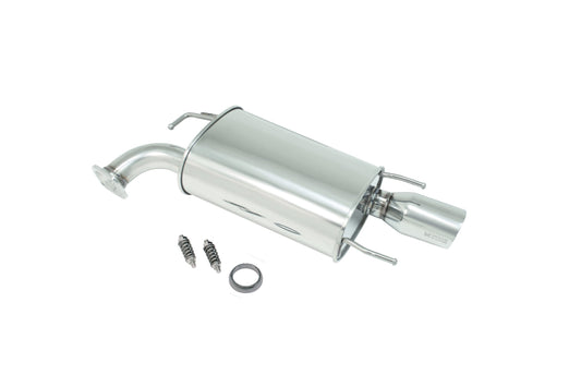 Megan Racing Stainless Axle-Back Exhaust System 4" Dual tips for 12-14 Toyota Camry 2.5L 4CYL