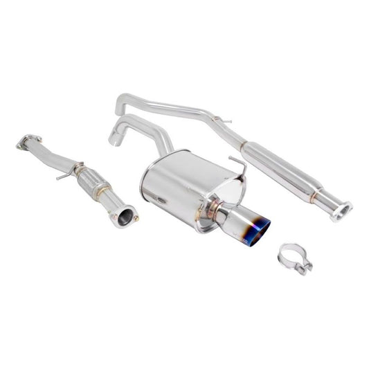 Megan Racing RS Series Stainless Cat-Back Exhaust System Kit For 12-19 Fiat 500 Pop