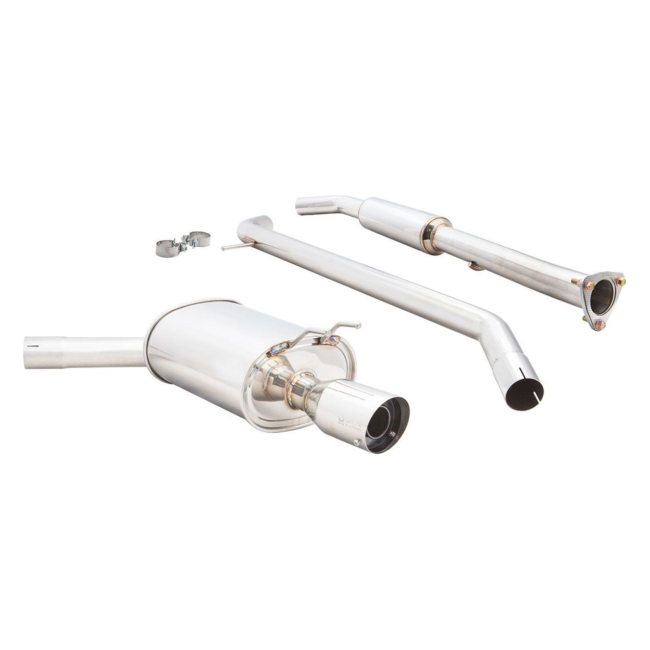Megan Racing RS Series Stainless Cat-Back Exhaust System For 13-16 Honda Accord Coupe L4