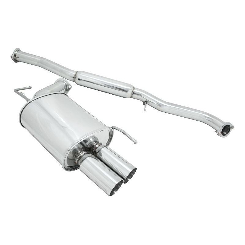 Megan Racing OE-RS Series Cat-Back Exhaust System 3" Rolled Tip For 03-06 G35 4DR RWD