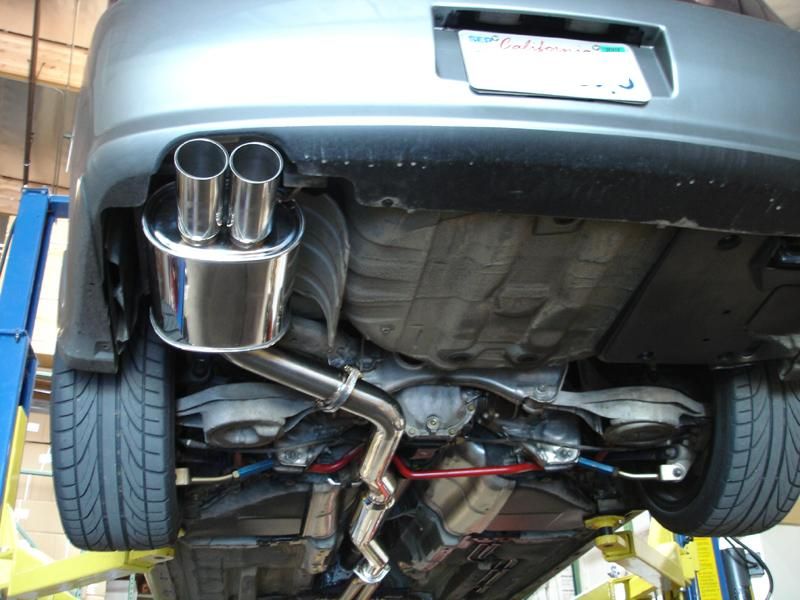 Megan Racing OE-RS Series Cat-Back Exhaust System 3" Rolled Tip For 03-06 G35 4DR RWD