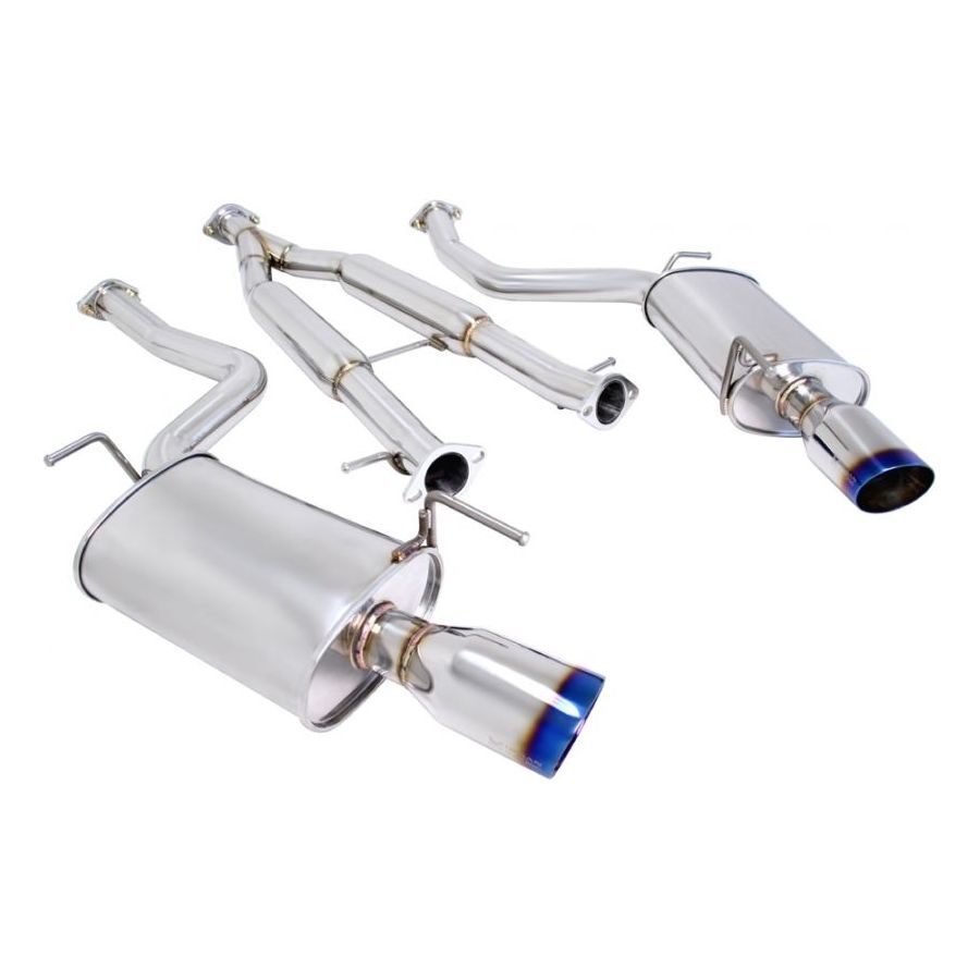 Megan Racing EO-RS Cat-Back Exhaust System with Burnt Rolled Tips for 2008–2013 Infiniti G37 Sedan