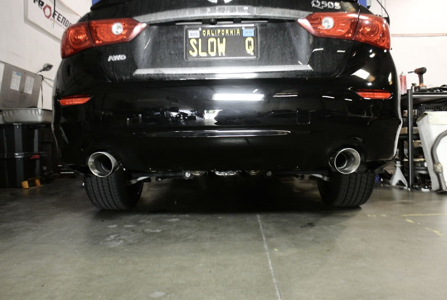 Megan Racing Cat-Back Exhaust System for 2016+ Infiniti Q50 3.0 Twin Turbo AWD/RWD (Excludes Non-Turbo Models)