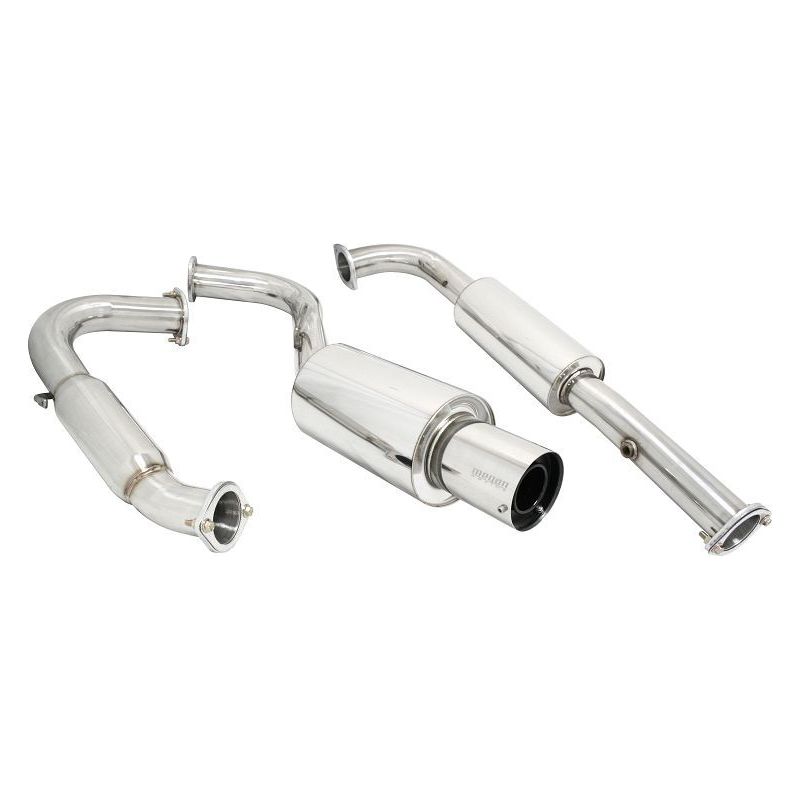 Megan Racing Turbo Type Cat Back Exhaust System for 1995–1999 Mitsubishi Eclipse GST (Turbocharged Models)