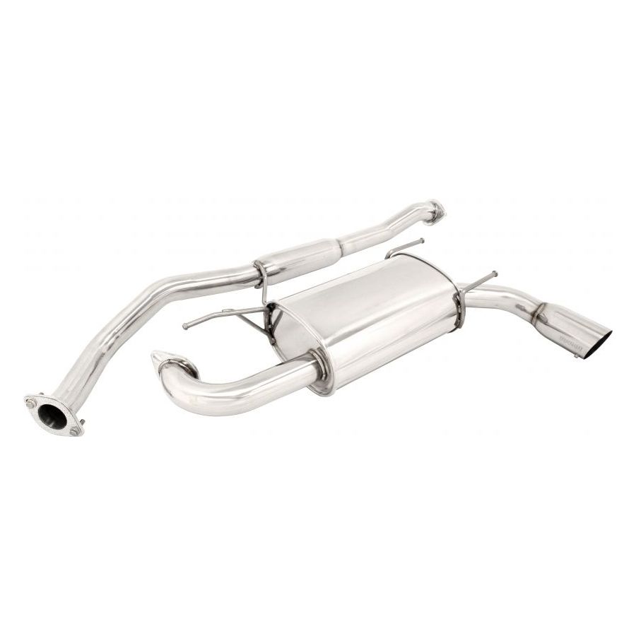 Megan Racing Stainless Cat-Back Exhaust System 3" Flat Tip For 04-05 Miata Mazdaspeed 1.8T