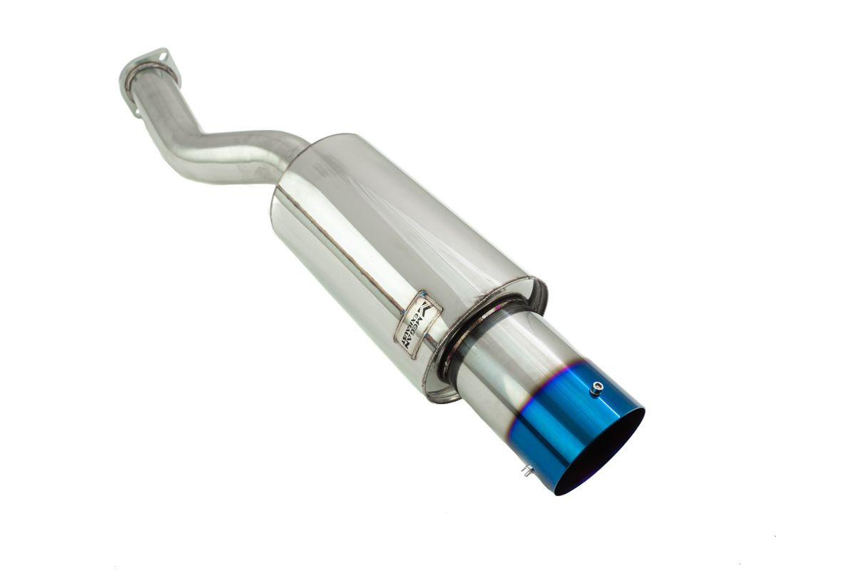 Megan Racing for Infiniti G35 03-07 DS Exhaust System - Blue Tip - MR-CBS-N3Z-DS-BT + MR-XT-1618