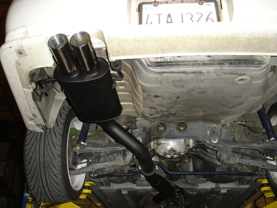 Megan Racing Black Series Type 2 Cat-Back Exhaust System for 1995–1998 Nissan 240SX (S14)