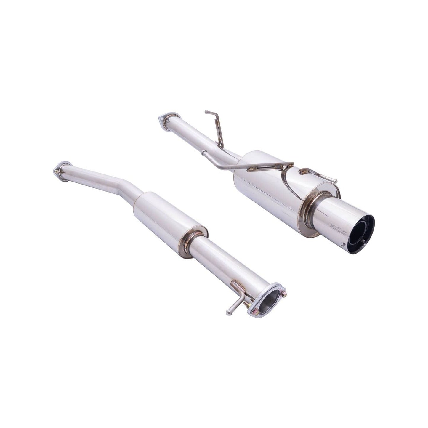 Megan Racing Turbo Type Cat-Back Exhaust System with Short Tip for 1995–1998 Nissan 240SX S14