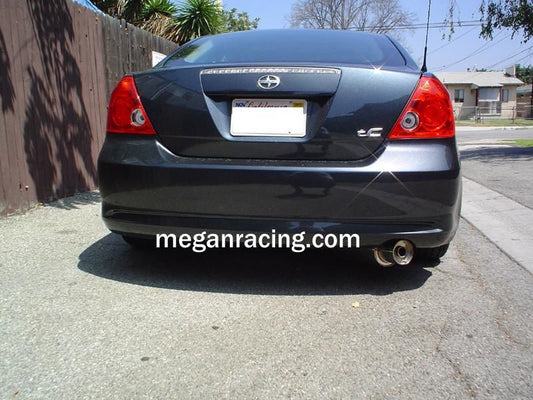 Megan Racing DS Type Cat-Back Exhaust System with Stainless Tip for 2005–2010 Scion tC