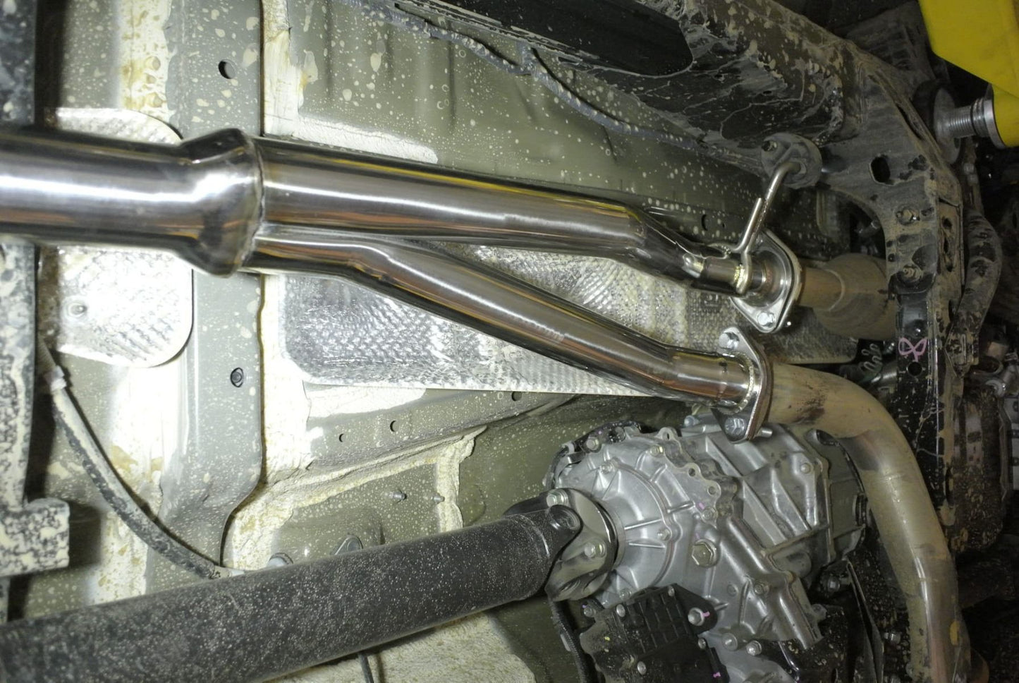 Megan Racing Cat-Back Exhaust System with Single Stainless Tip for 2016+ Toyota Tacoma