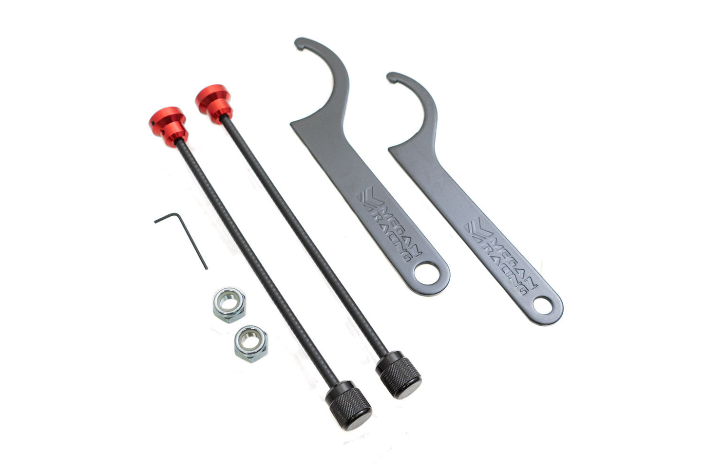 Megan Racing Track Silver Coilover Damper Springs Kit For 2009-2021 Nissan 370Z Z34