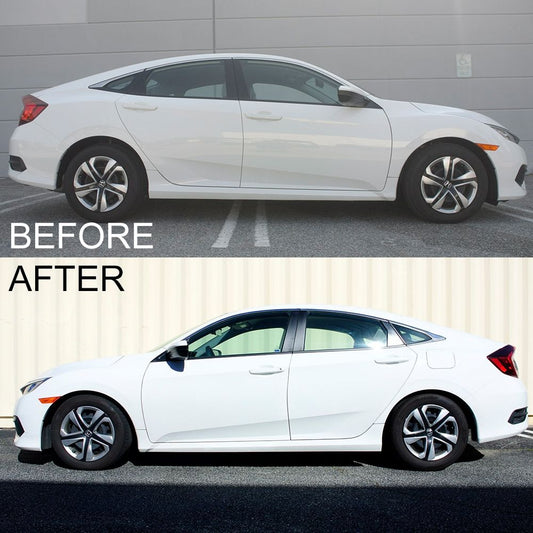 Megan Racing Front Rear Import Lowering Springs Kit For 16-21 Honda Civic FC FK