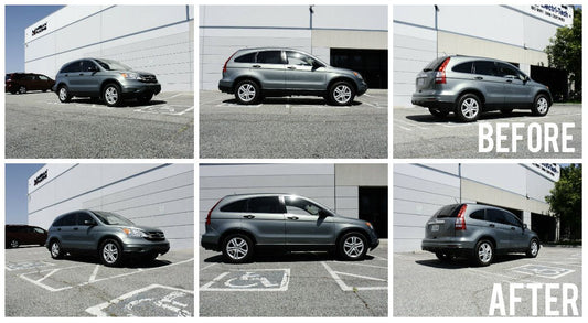 Megan Racing Street-Version Front/Rear Lowering Spring Kit For 07-11 Honda CR-V FWD (RE1 RE3)