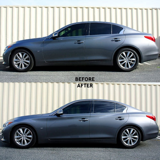 Megan Racing 35mm Drop Sport Lowering Spring Coil For 14-24 Infiniti Q50 RWD (V37)