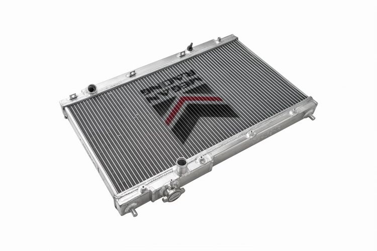 Megan Racing T-6061 Aluminum Single Core 2-Row Radiator For 2001-2005 Honda Civic MT LX/DX/EX