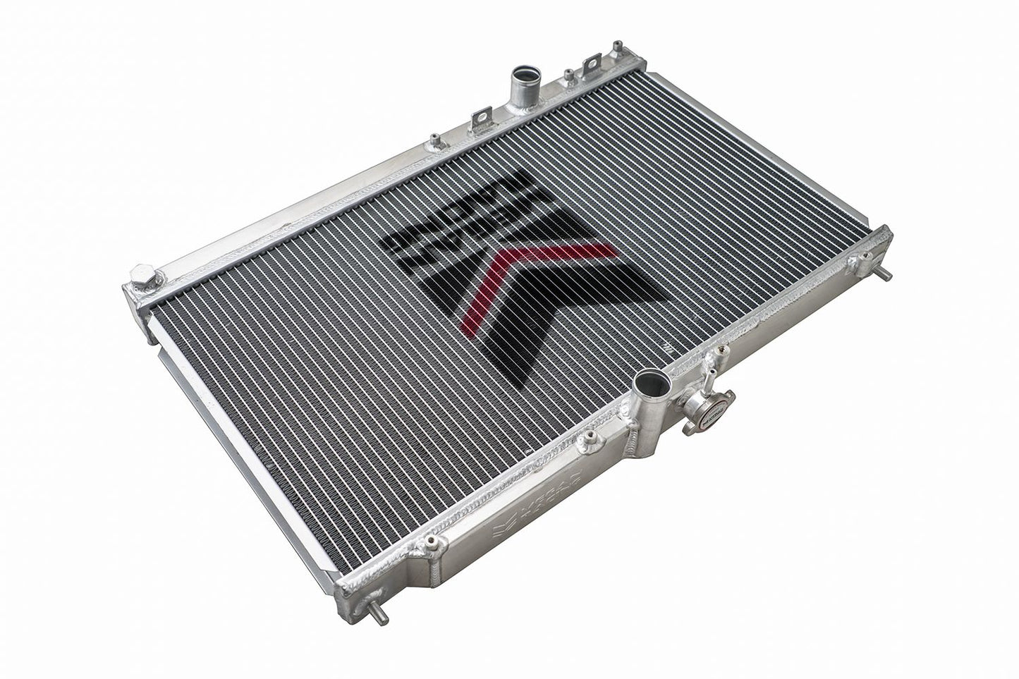 Megan Racing Aluminum 2-Row Front Radiator For 2003-2007 Mitsubishi Lancer Evolution EVO VIII/IX MT