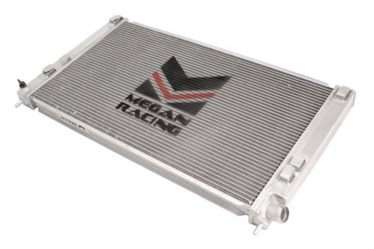 Megan Racing Aluminum 1 Core 2-Row Radiator For 2008-2013 Mitsubishi Lancer Evolution 10 GSR