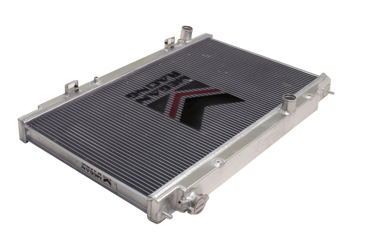 Megan Racing Aluminum Single Core 2-Row Radiator For 2002-2006 Nissan Altima L31 MT