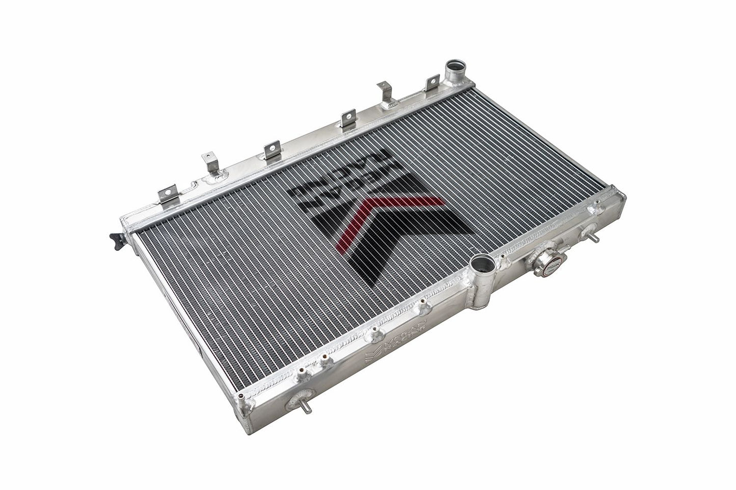 Megan Racing High Performance Aluminum 2-Row Radiator For 2002-2007 Subaru Impreza WRX STI