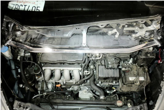 Megan Racing Race-Spec Front Upper Strut Tower Bars for Honda Fit (2009–2014) – MR-SB-HF09FU-1P