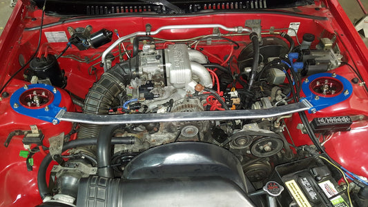 Megan Racing Polish Race Spec Front Upper Strut Tower Brace Bar For Mazda 86-92 RX-7 FC